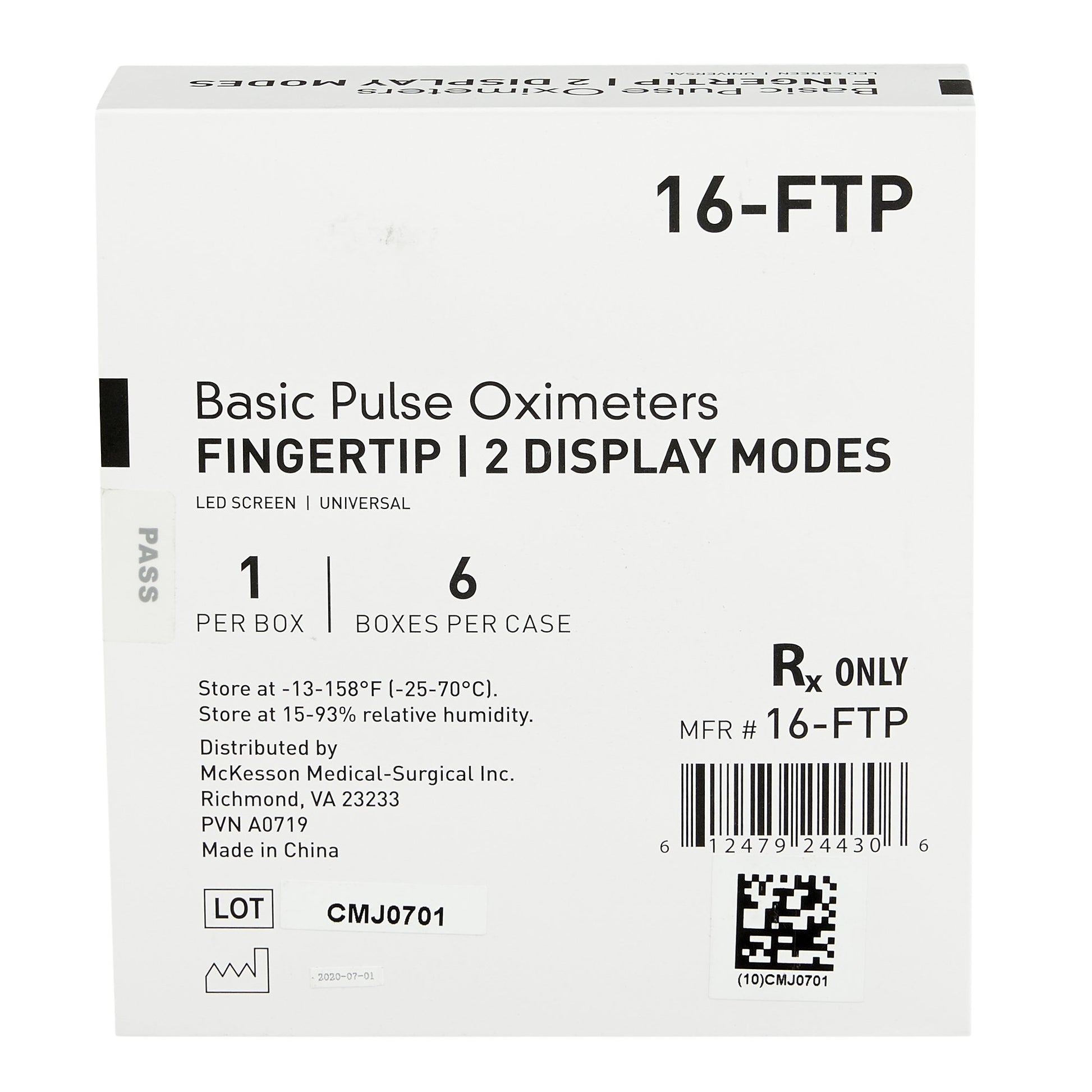 Fingertip Pulse Oximeter