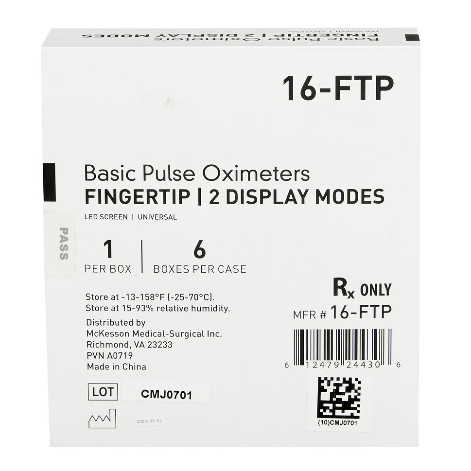 Fingertip Pulse Oximeter