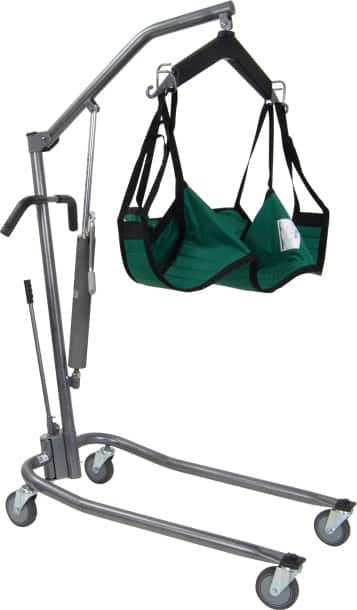 Hydraulic, Deluxe Silver Vein Patient Lift